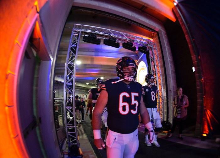 bears OL cody whitehair