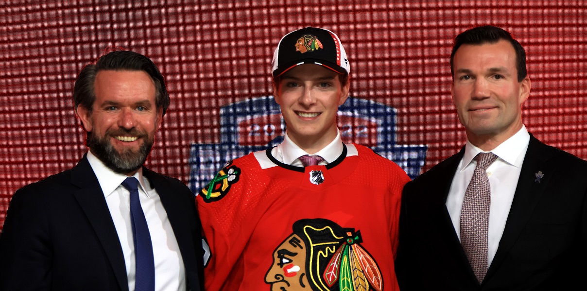 Kevin Korchinski Chicago Blackhawks NHL Draft