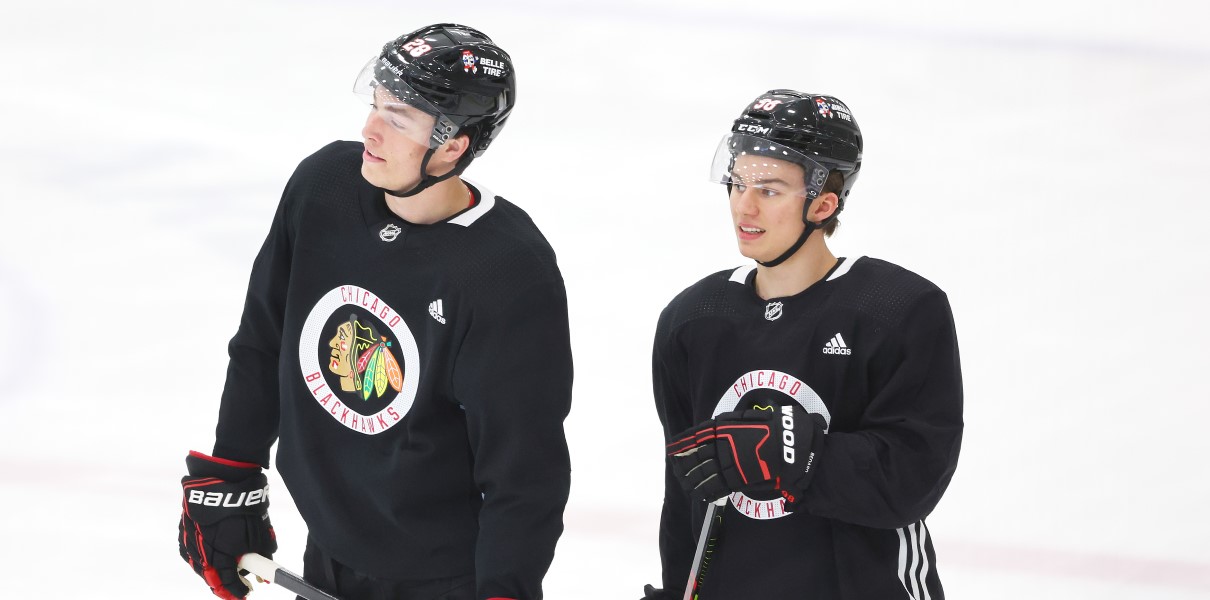 Chicago Blackhawks Colton Dach Connor Bedard