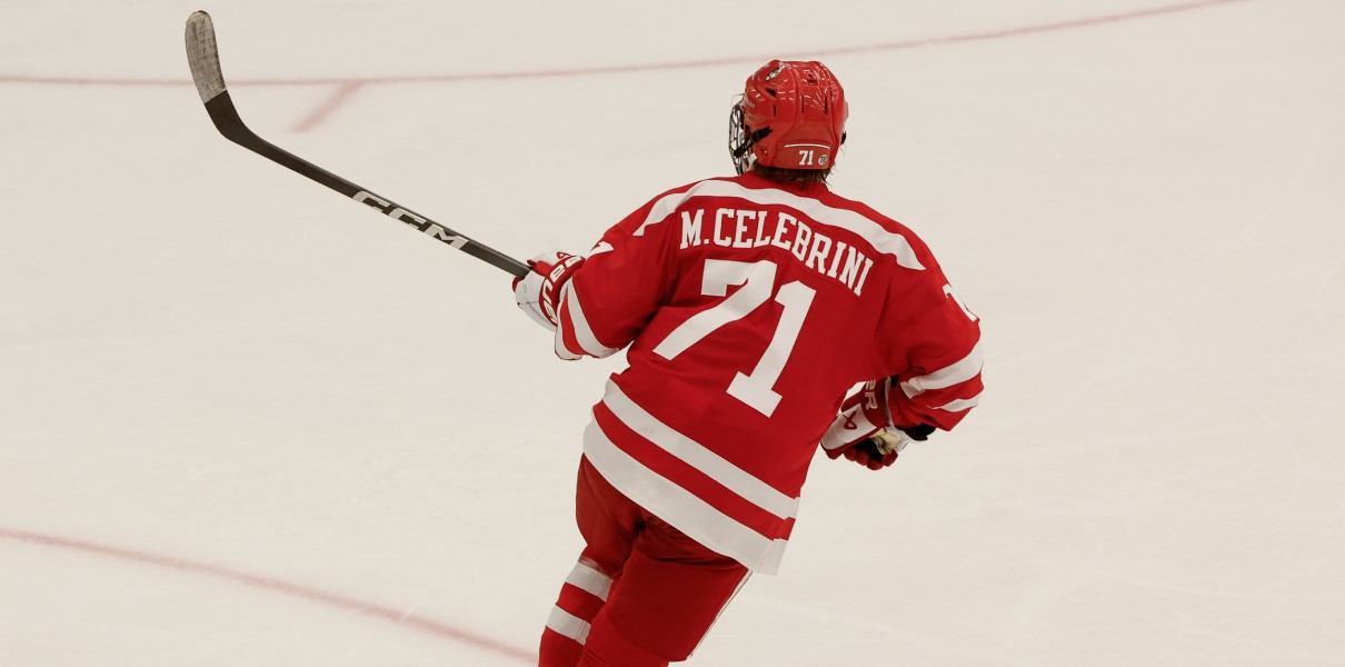 Macklin Celebrini Boston University