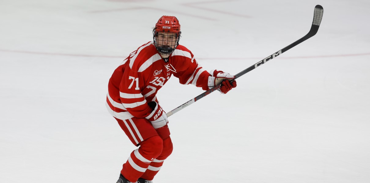 Macklin Celebrini Boston University