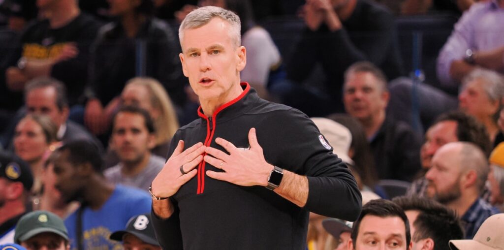 head coach Billy Donovan of the Chicago Bulls