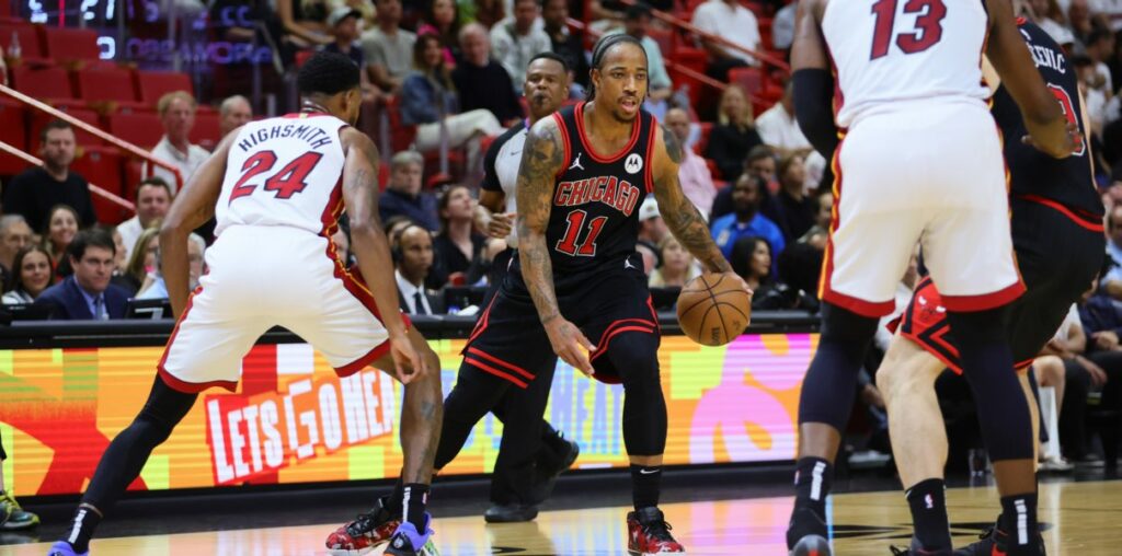 DeMar DeRozan of the Chicago Bulls, who could be headed to the Clippers