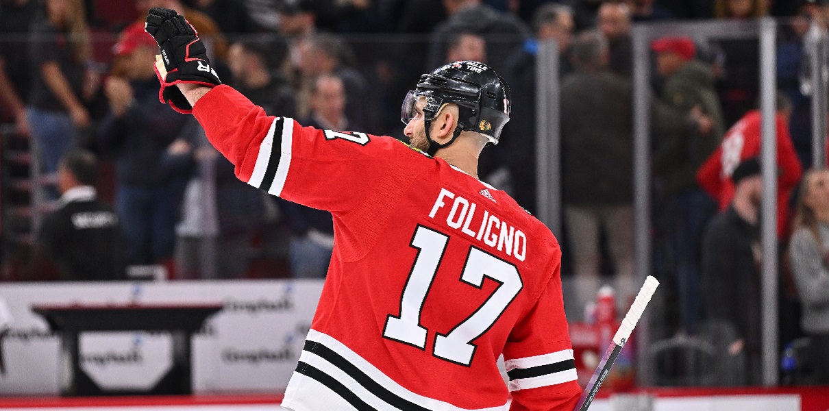 Nick Foligno Chicago Blackhawks