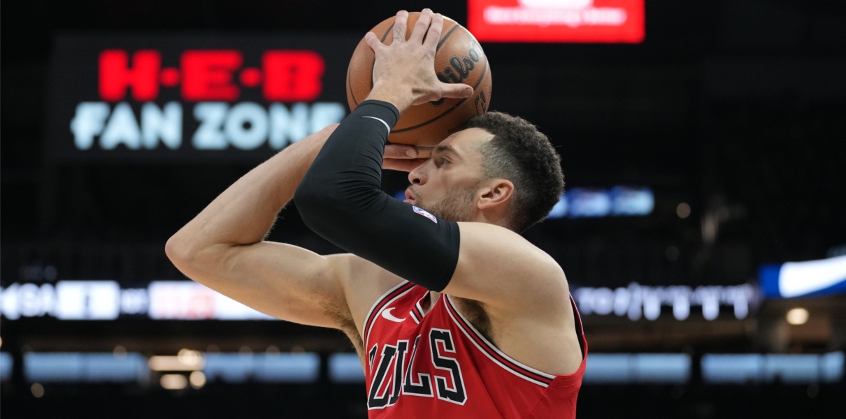 Zach LaVine of the Chicago Bulls