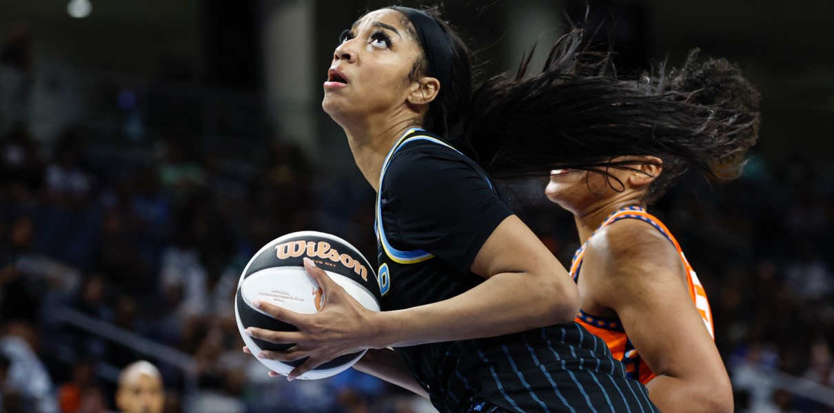 Angel Reese of the Chicago Sky