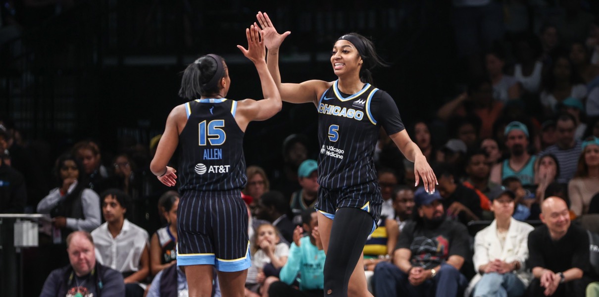 Angel Reese of the Chicago Sky