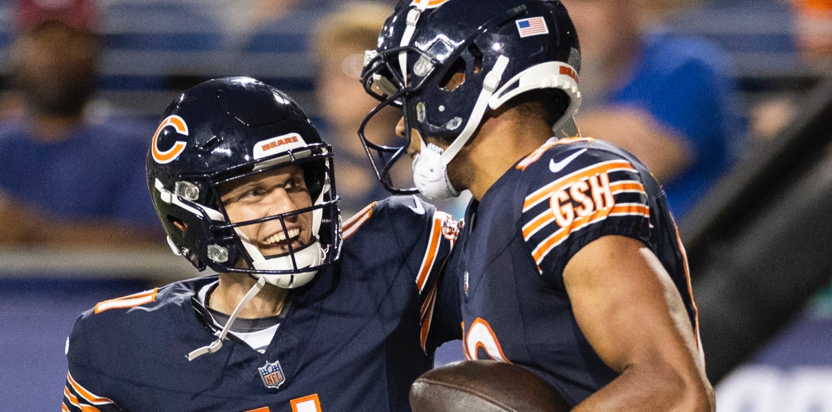 Brett Rypien Collin Johnson Bears