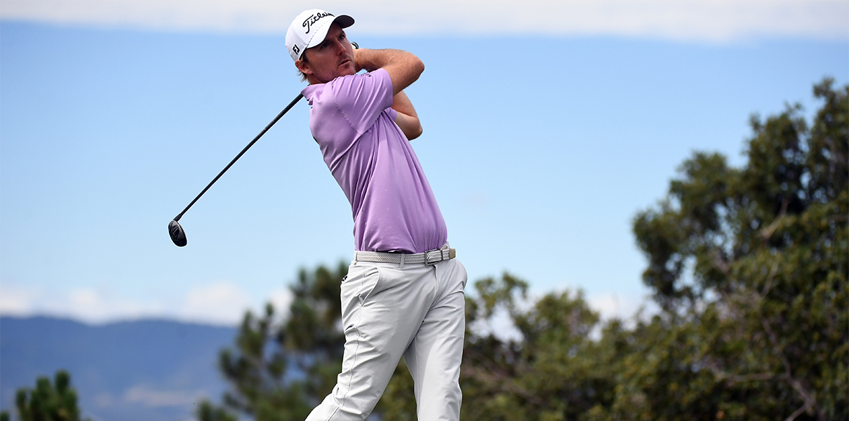 2024 Tour Championship Odds; Aug 25, 2024; Castle Rock, Colorado, USA; Russell Henley watches his tee shot on the sixth hole during the final round of the BMW Championship golf tournament at Castle Pines Golf Club. Mandatory Credit: Christopher Hanewinckel-USA TODAY Sports