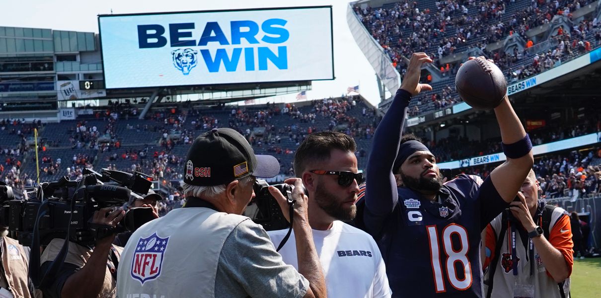 bears quarterback Caleb Williams